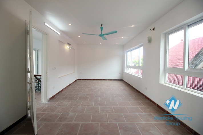 A small but nice and modern house with huge terrace and lakeview to rent in Tay Ho